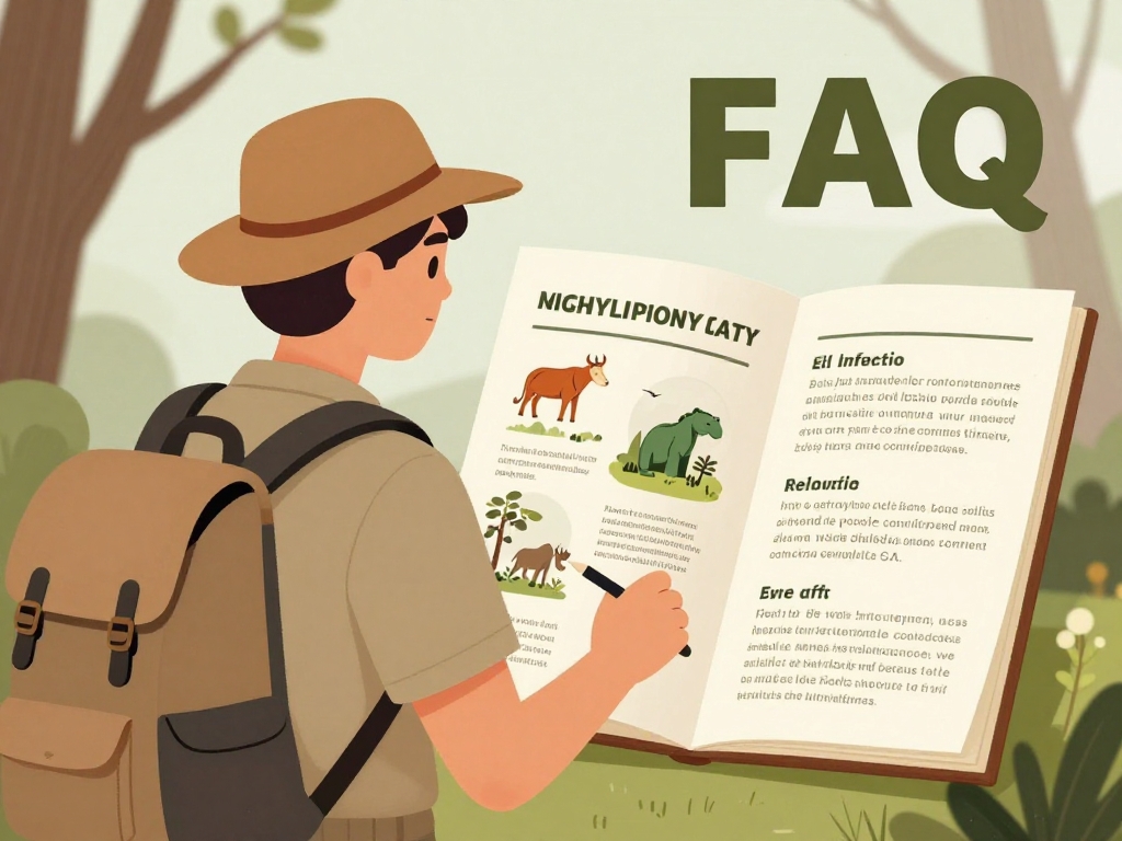 Reisender mit Afrika-Prospekt